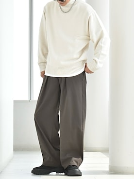 「アイテム（ブーツ）」を使った、y_Oさん（メンズ・168cm）の秋コーディネート