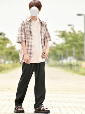 「CREARELINOコーデ」｜y_Oさん（メンズ・168cm）の夏コーディネート