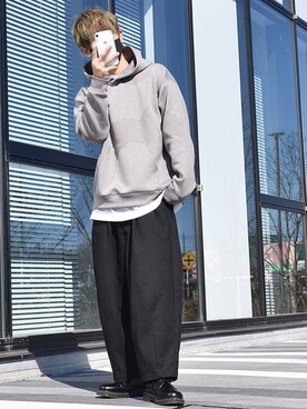 「ITEMS_URBANRESEARCH」｜y_Oさん（メンズ・168cm）の冬コーディネート
