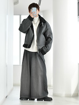 「アイテム（アクセサリー）」を使った、y_Oさん（メンズ・168cm）の秋コーディネート