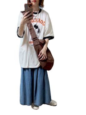 「アイテム（ソックス/靴下）」を使った、ゆぅきさん（レディース・155cm）の夏コーディネート