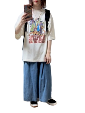 「Samansa Mos2（サマンサ モスモス）のアイテム」を使った、ゆぅきさん（レディース・155cm）の夏コーディネート