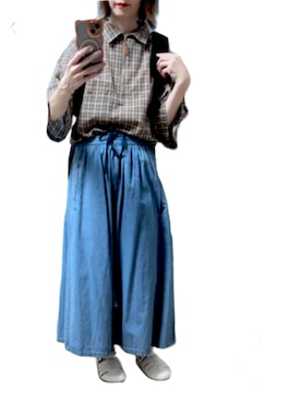 「Samansa Mos2（サマンサ モスモス）のアイテム」を使った、ゆぅきさん（レディース・155cm）の夏コーディネート