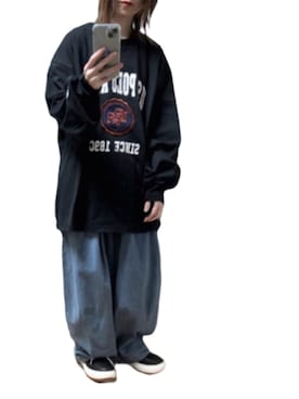 「しまむら（シマムラ）のアイテム」を使った、ゆぅきさん（レディース・155cm）の秋コーディネート