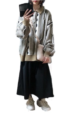 「kutir（クティール）のアイテム」を使った、ゆぅきさん（レディース・155cm）の冬コーディネート