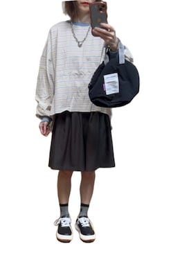 「WEGO（ウィゴー）のアイテム」を使った、ゆぅきさん（レディース・155cm）の秋コーディネート