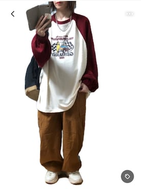 「aimoha（アイモハ）のアイテム」を使った、ゆぅきさん（レディース・155cm）の春コーディネート