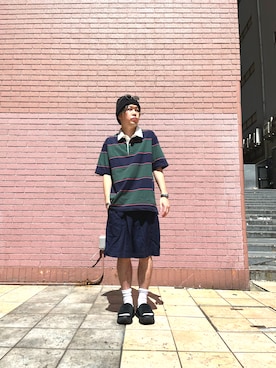 「ニットキャップ」｜junky11さん（メンズ・171cm・20代）の夏コーディネート