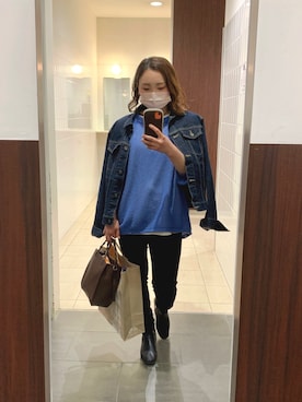 「お洒落好きな人と繋がりたい」｜chihiroさん（レディース・152cm）の春コーディネート