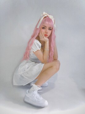 「NO NAME（ノーネーム）のアイテム（ワンピース/ドレス）」を使った、K’th さん（レディース・175cm）の秋コーディネート