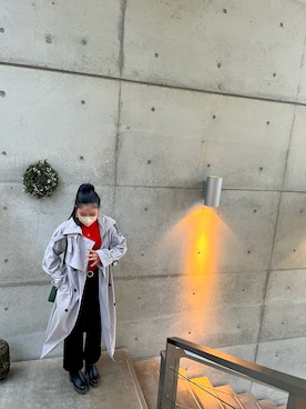 「ABITOKYO（アビトーキョー）のアイテム（ジャケット/アウター）」を使った、mosachanさん（レディース・157cm）の秋コーディネート