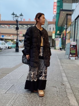 SAKIさん（レディース・152cm）の冬コーディネート