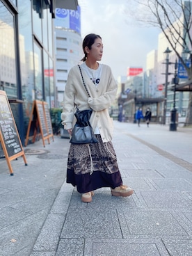 SAKIさん（レディース・152cm）の冬コーディネート