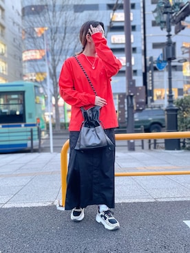 SAKIさん（レディース・152cm）の春コーディネート