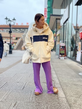 SAKIさん（レディース・152cm）の冬コーディネート