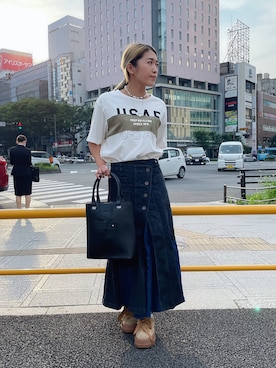 SAKIさん（レディース・152cm）の夏コーディネート