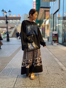 SAKIさん（レディース・152cm）の冬コーディネート