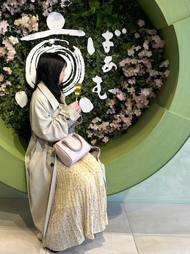 「ボストンバッグ」｜risaさん（レディース・152cm）の春コーディネート