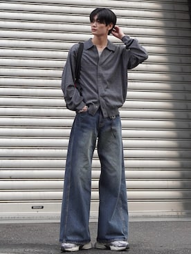 「アイテム（キーホルダー）」を使った、ゆーたさん（メンズ・180cm）の秋コーディネート