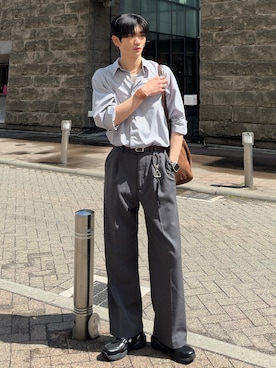 「アイテム（キーホルダー）」を使った、ゆーたさん（メンズ・180cm）の秋コーディネート