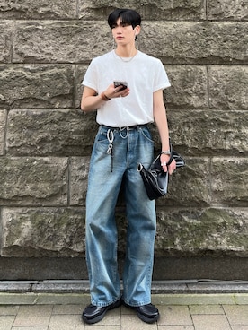 「アイテム（キーホルダー）」を使った、ゆーたさん（メンズ・180cm）の秋コーディネート
