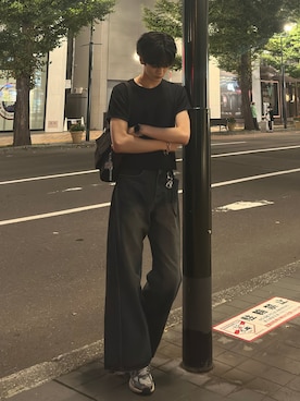 「アイテム（キーホルダー）」を使った、ゆーたさん（メンズ・180cm）の夏コーディネート