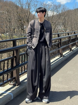 ゆーたさん（メンズ・180cm）の春コーディネート