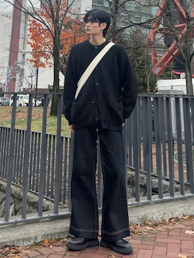 「アイテム（ローファー）」を使った、ゆーたさん（メンズ・180cm）の秋コーディネート