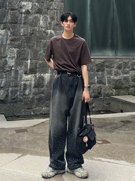 「アイテム（ハンドバッグ）」を使った、ゆーたさん（メンズ・180cm）の夏コーディネート