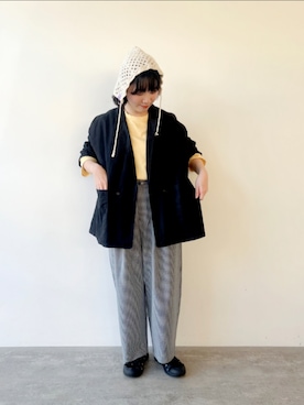 「yuni」｜ﾆ ｼ ﾜ ｷ  ｼ ﾎさん（レディース・158cm）の冬コーディネート