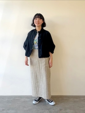 「yuni」｜ﾆ ｼ ﾜ ｷ  ｼ ﾎさん（レディース・158cm）の冬コーディネート