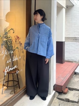 「yuni」｜ﾆ ｼ ﾜ ｷ  ｼ ﾎさん（レディース・158cm）の冬コーディネート