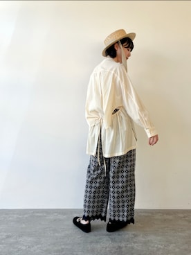 「yuni」｜ﾆ ｼ ﾜ ｷ  ｼ ﾎさん（レディース・158cm）の冬コーディネート