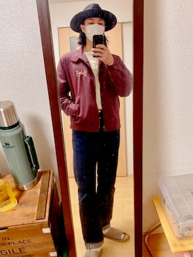 「ショット」｜「アイテム（ブルゾン）」を使った、kentomaxさん（メンズ・174cm）の春コーディネート
