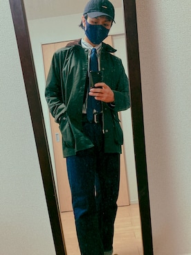 「BEAMS（ビームス）のアイテム（その他アウター）」を使った、kentomaxさん（メンズ・174cm）の春コーディネート