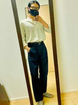 「SHARE PARK（シェアパーク）のアイテム」を使った、kentomaxさん（メンズ・174cm）の夏コーディネート