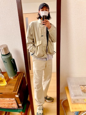 「SHARE PARK（シェアパーク）のアイテム」を使った、kentomaxさん（メンズ・174cm）の春コーディネート