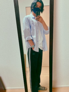 「SHARE PARK（シェアパーク）のアイテム」を使った、kentomaxさん（メンズ・174cm）の夏コーディネート