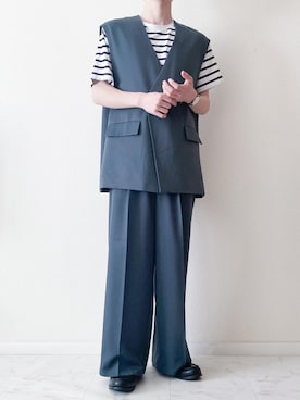 Junya..さん（メンズ・173cm）の夏コーディネート