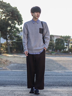 Junya..さん（メンズ・173cm）の冬コーディネート