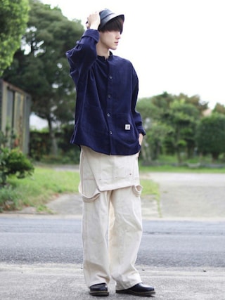 -M-medium サロペット ホワイト ホワイト サロペット レディース