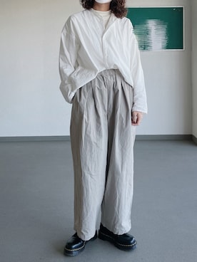 「Libra Cue（リブラ キュー）のアイテム（モッズコート）」を使った、sonさん（レディース・164cm）の冬コーディネート