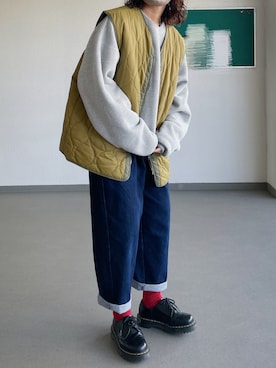 「SHIEN」｜「アイテム（ドレスシューズ）」を使った、sonさん（レディース・164cm）の冬コーディネート