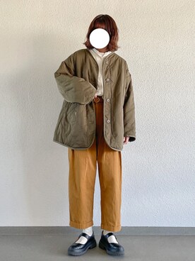 「Java（ジャバ）のアイテム」を使った、sonさん（レディース・164cm）の秋コーディネート
