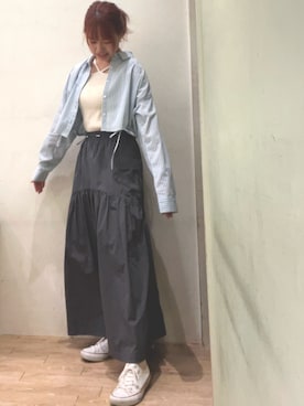 mouさん（レディース・159cm）の春コーディネート