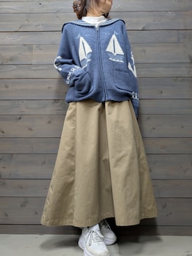 RUBY AND YOUのTシャツ/カットソーを使った人気ファッション