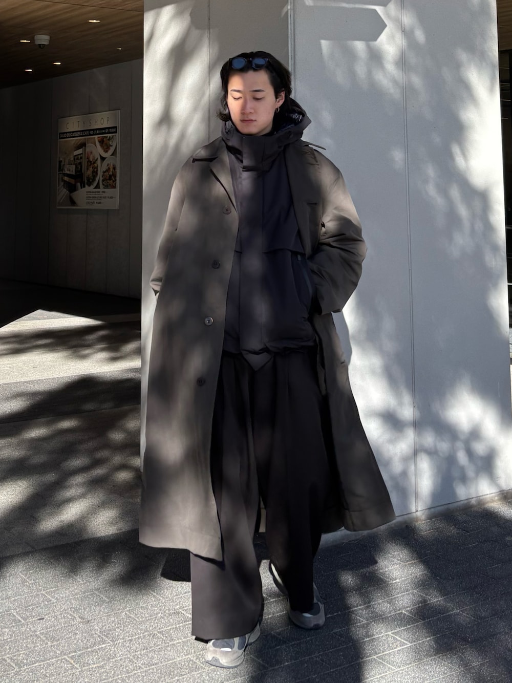 NYLON RIP LOOSE MILITARY COATを使ったWEARISTAの人気ファッション