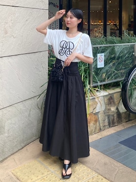 riendaofficialさん（レディース・156cm）の夏コーディネート