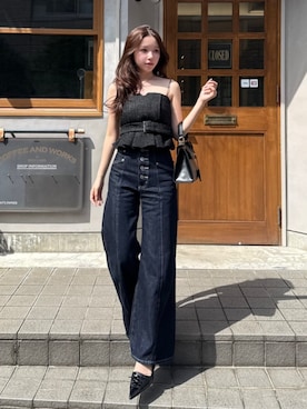 riendaofficialさん(レディース・153cm)の夏コーディネート