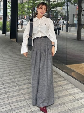 riendaofficialさん（レディース・156cm）の秋コーディネート